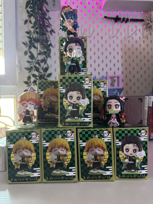 Figurines Demon Slayer Boites Mystère